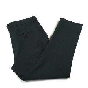 Theory Treeca 2k Textured Knit Crop Pants in Green